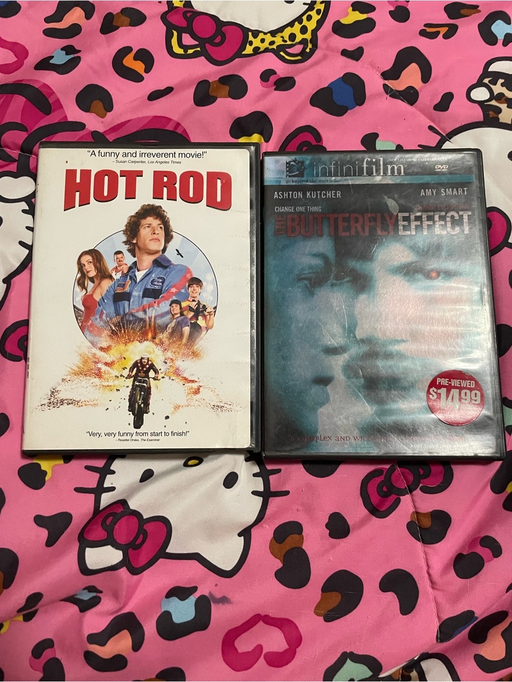 Bundle of movies Hot Rod and butterfly effect
